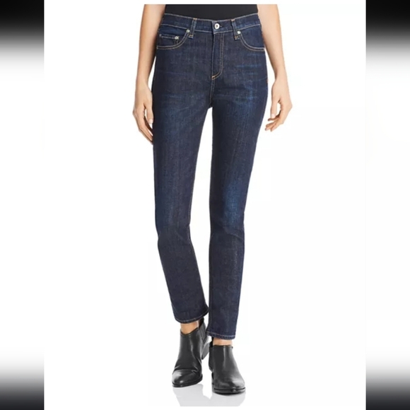 rag & bone Dre Slim Boyfriend Jeans in Beverly Size 32 - Picture 1 of 8